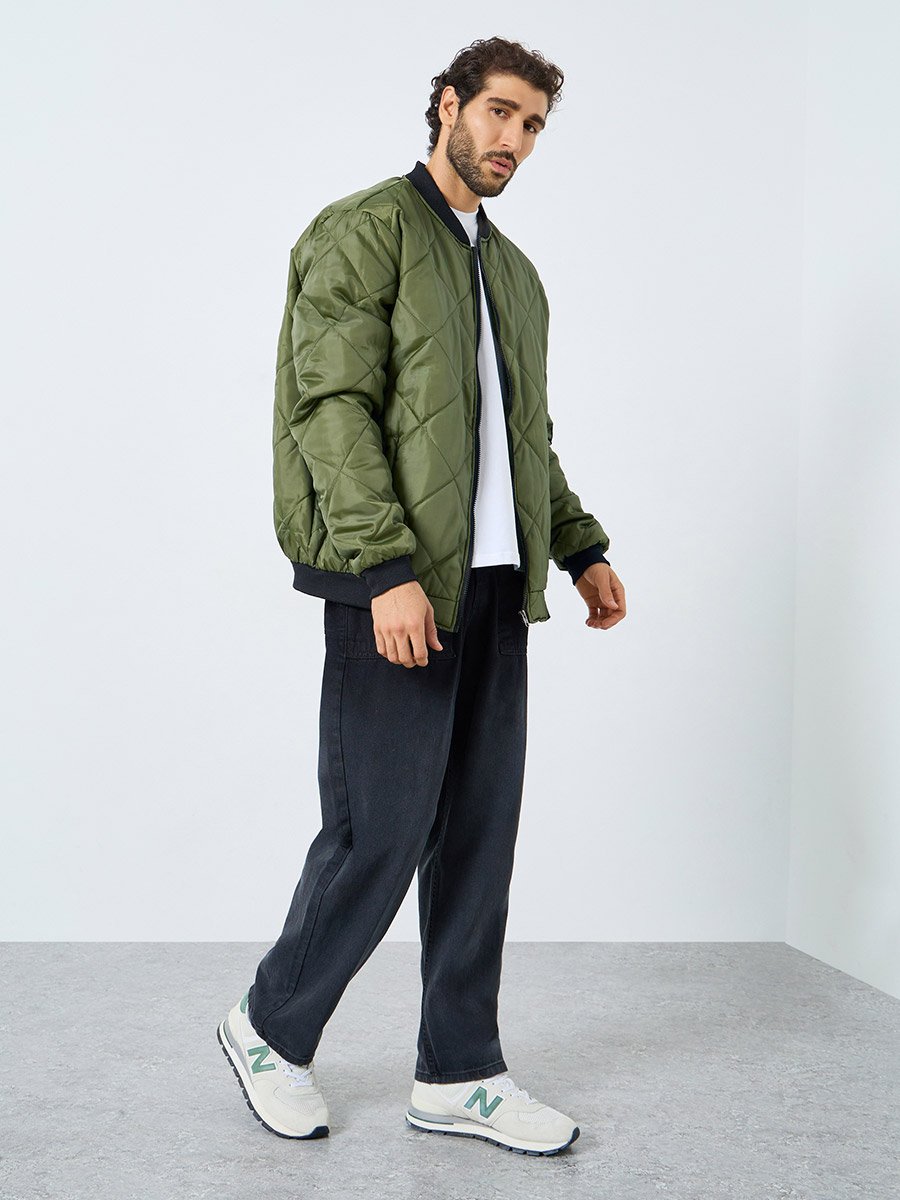 Men Relaxed Fit Lightweight Casual Jacket