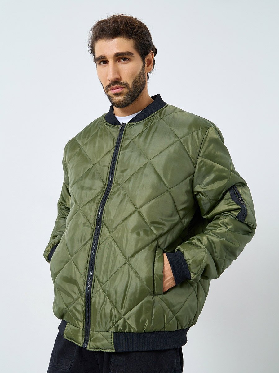 Men Relaxed Fit Lightweight Casual Jacket
