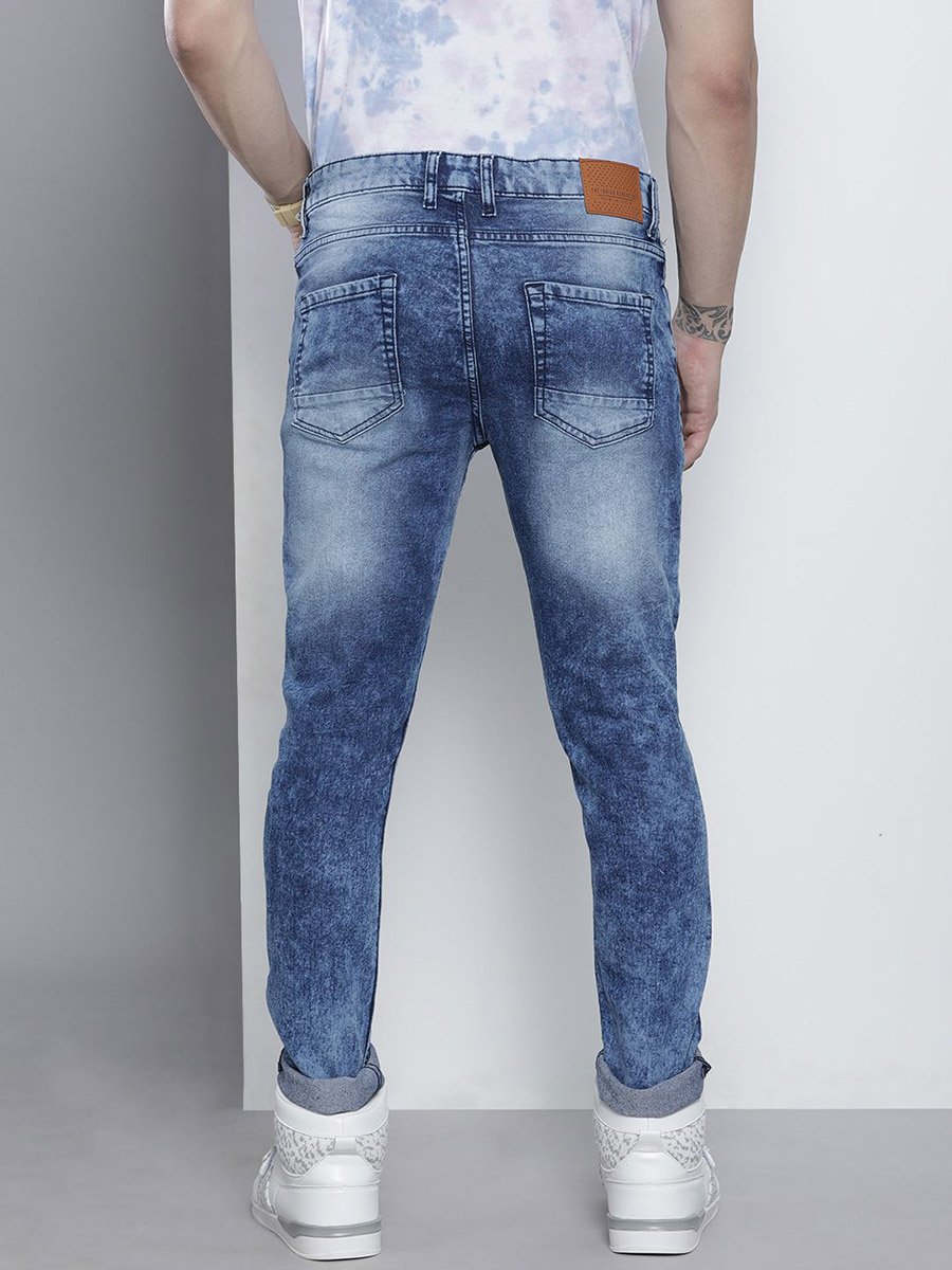 Men Mid Rise Slim Fit Stretchable Jeans
