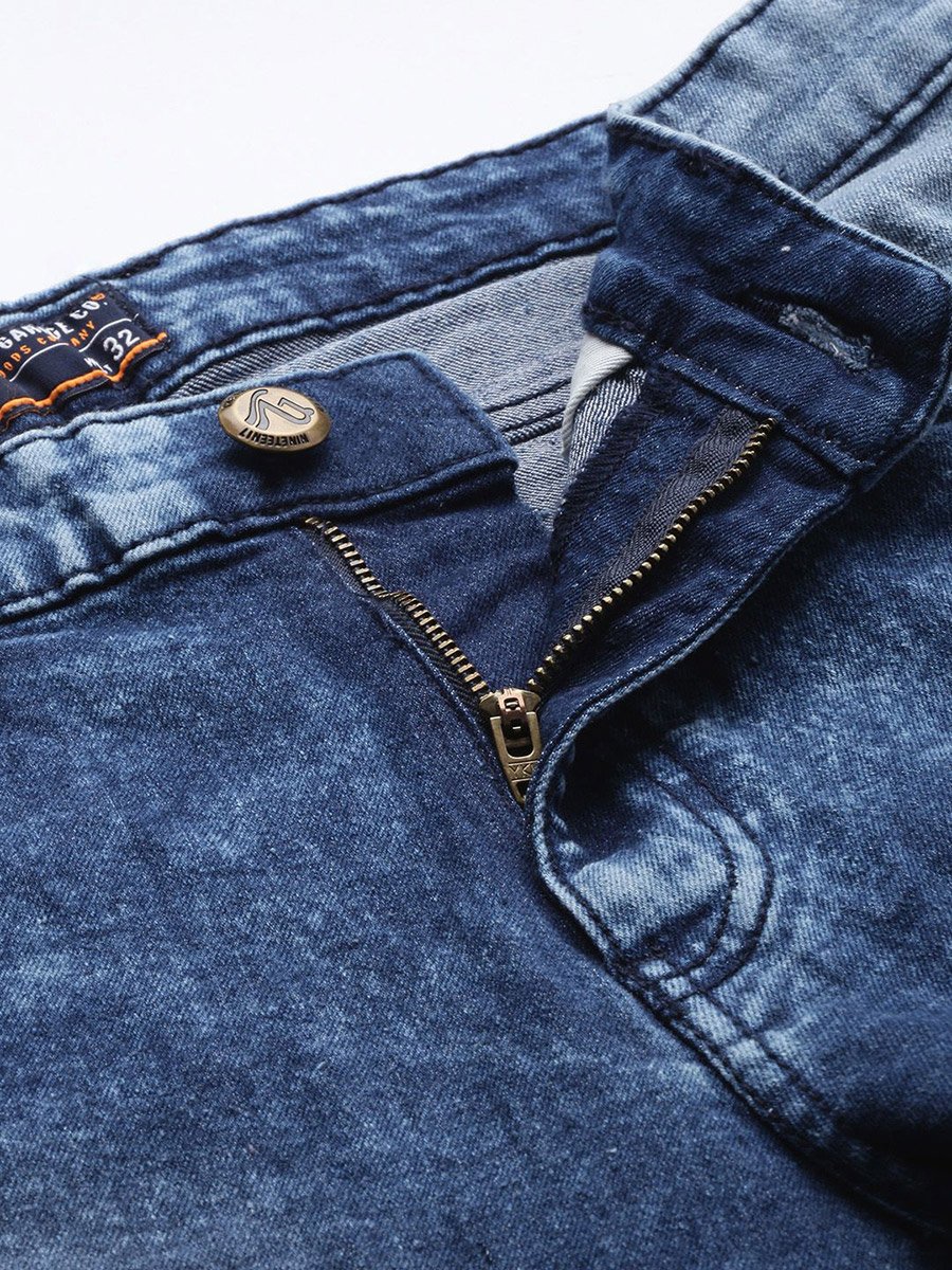 Men Mid Rise Slim Fit Stretchable Jeans