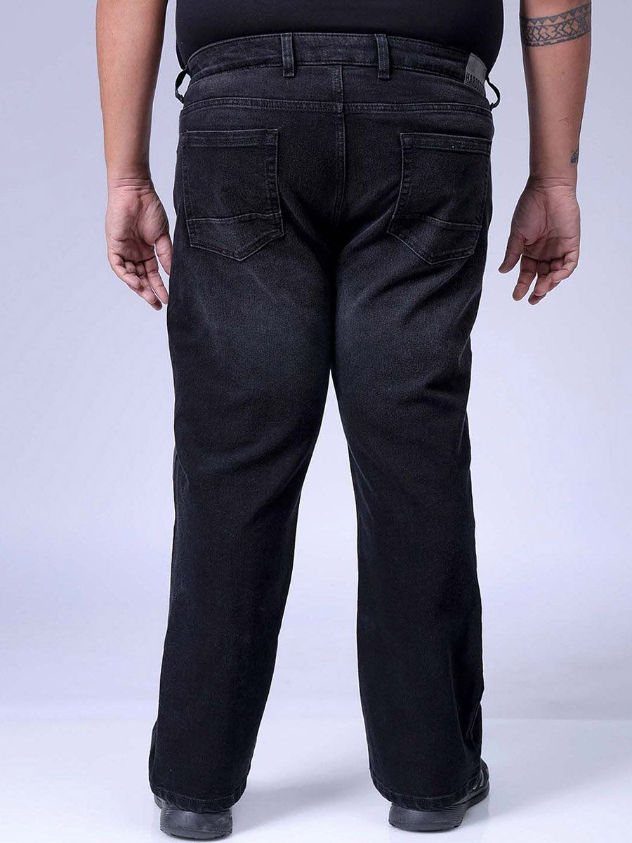 Plus Size Men Bootcut Stretchable Jeans