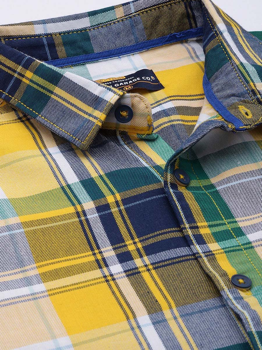 Men Multi Plaid Regular Fit Shirt