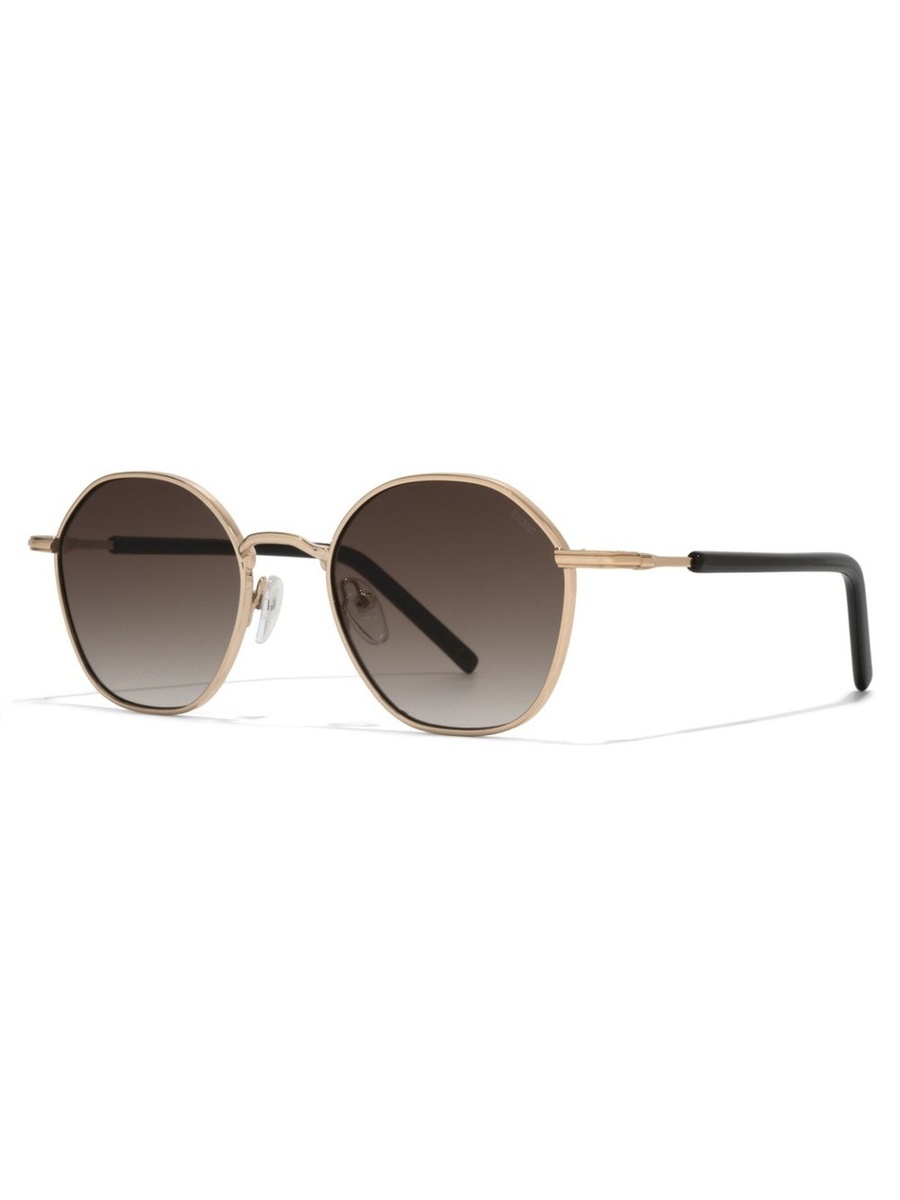 Unisex Shimmer Round Sunglasses