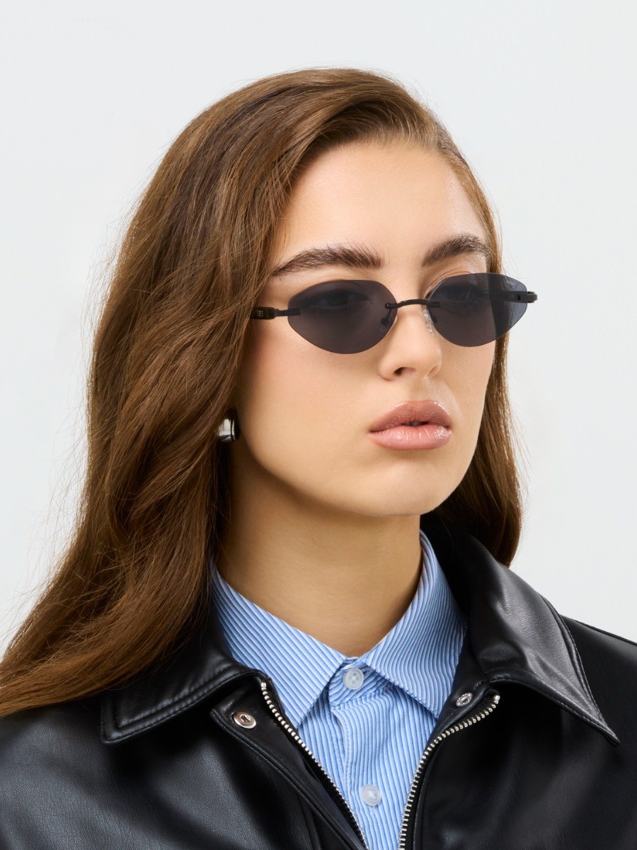 Unisex Clarence Oval Sunglasses