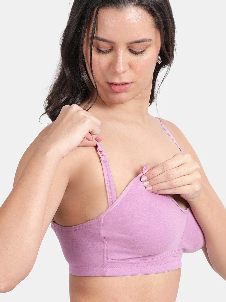 Pack of 3 - Non-Padded Non-Wired Comfort Maternity Bra