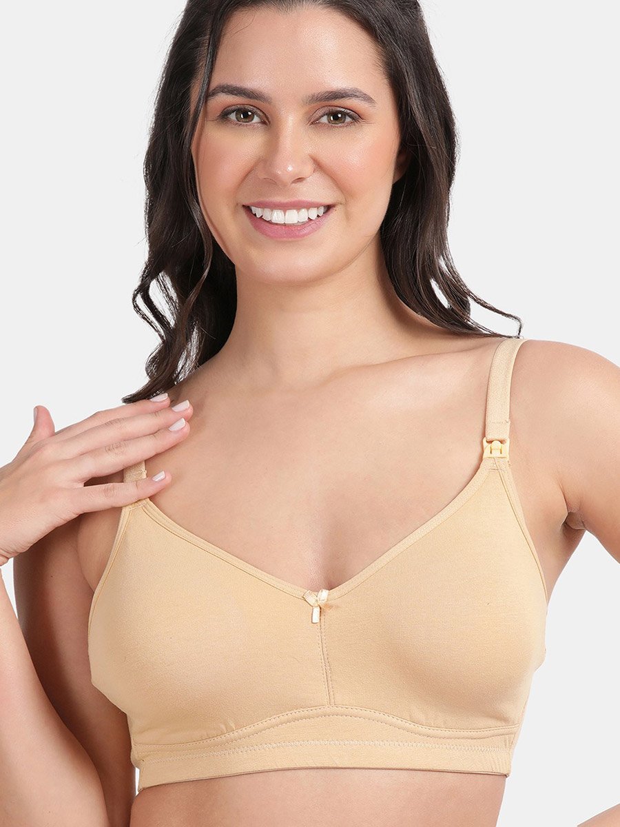 Pack of 3 - Non-Padded Non-Wired Comfort Maternity Bra