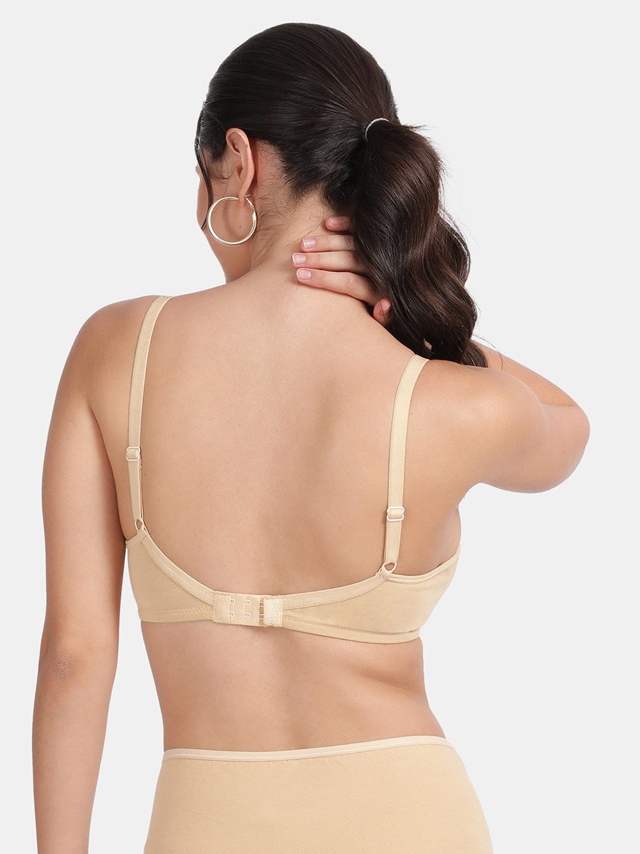 Solid Adjustable Strap Nursing Bra For Women at Kuwait | Styli Solid Adjustable Strap Nursing Bra For Women at Kuwait | Styli