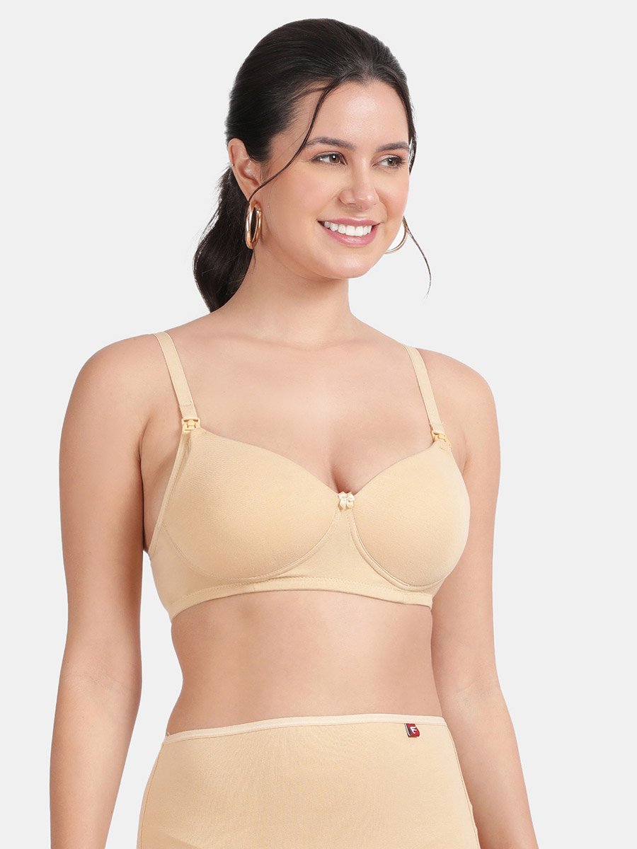 Pack of 3 - Padded Non-Wired Maternity Bra