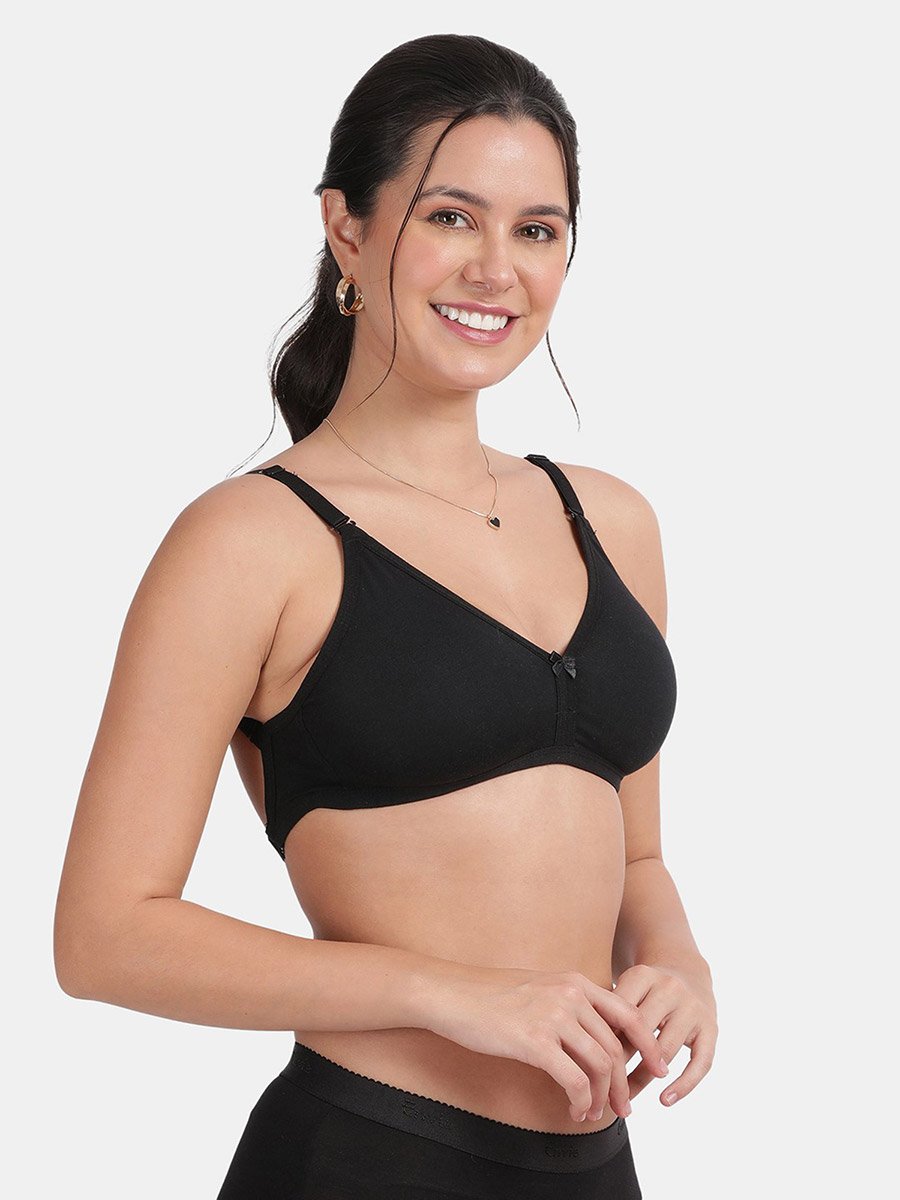 Pack of 3 - Solid Backless Non-Padded Bra