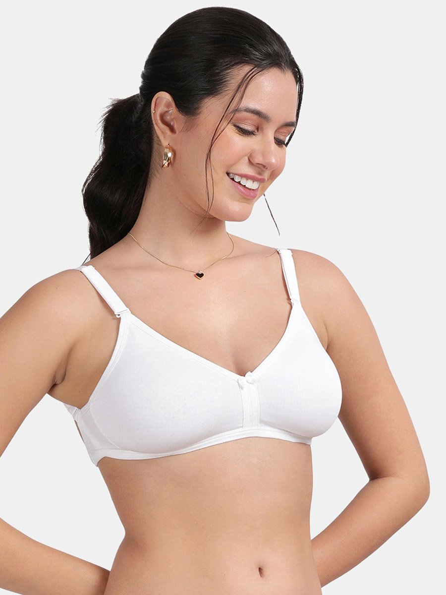 Pack of 3 - Solid Backless Non-Padded Bra