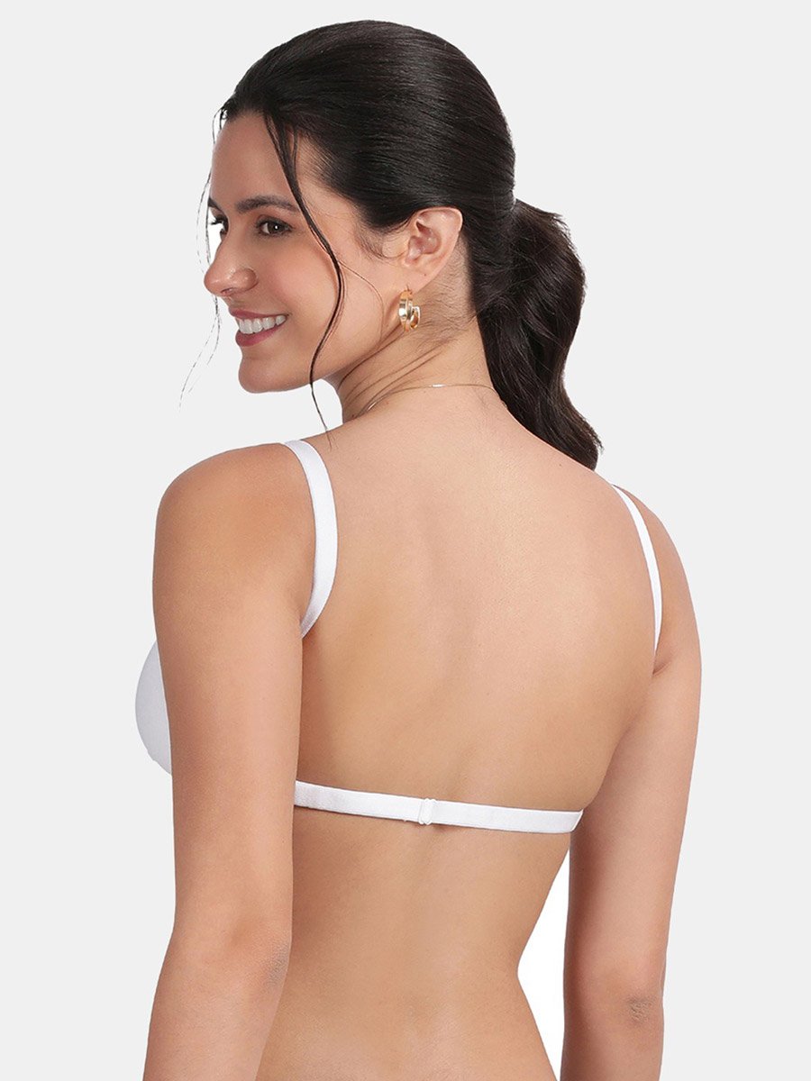 Pack of 3 - Solid Backless Non-Padded Bra