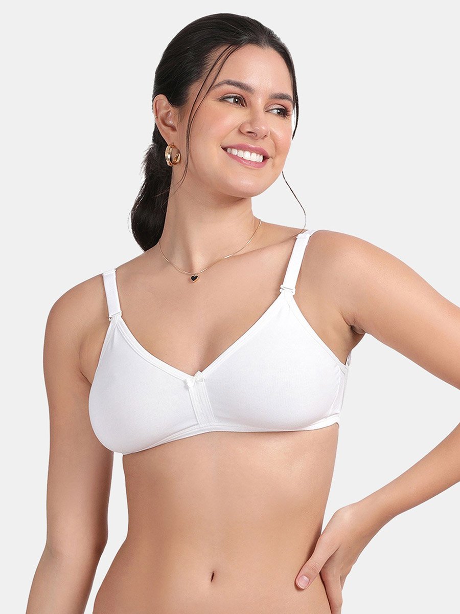 Pack of 3 - Solid Backless Non-Padded Bra
