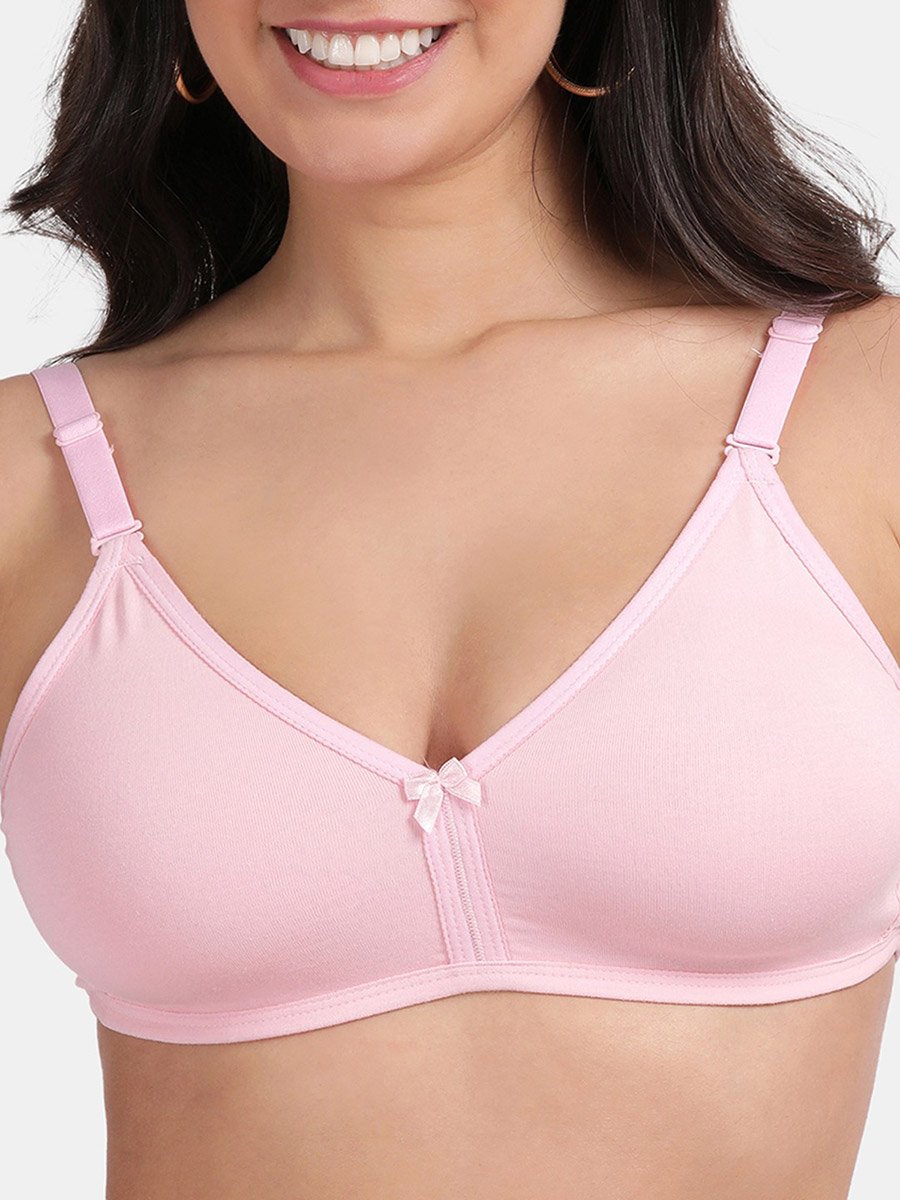 Pack of 3 - Solid Backless Non-Padded Bra