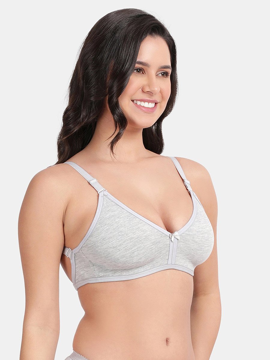 Pack of 3 - Solid Backless Non-Padded Bra