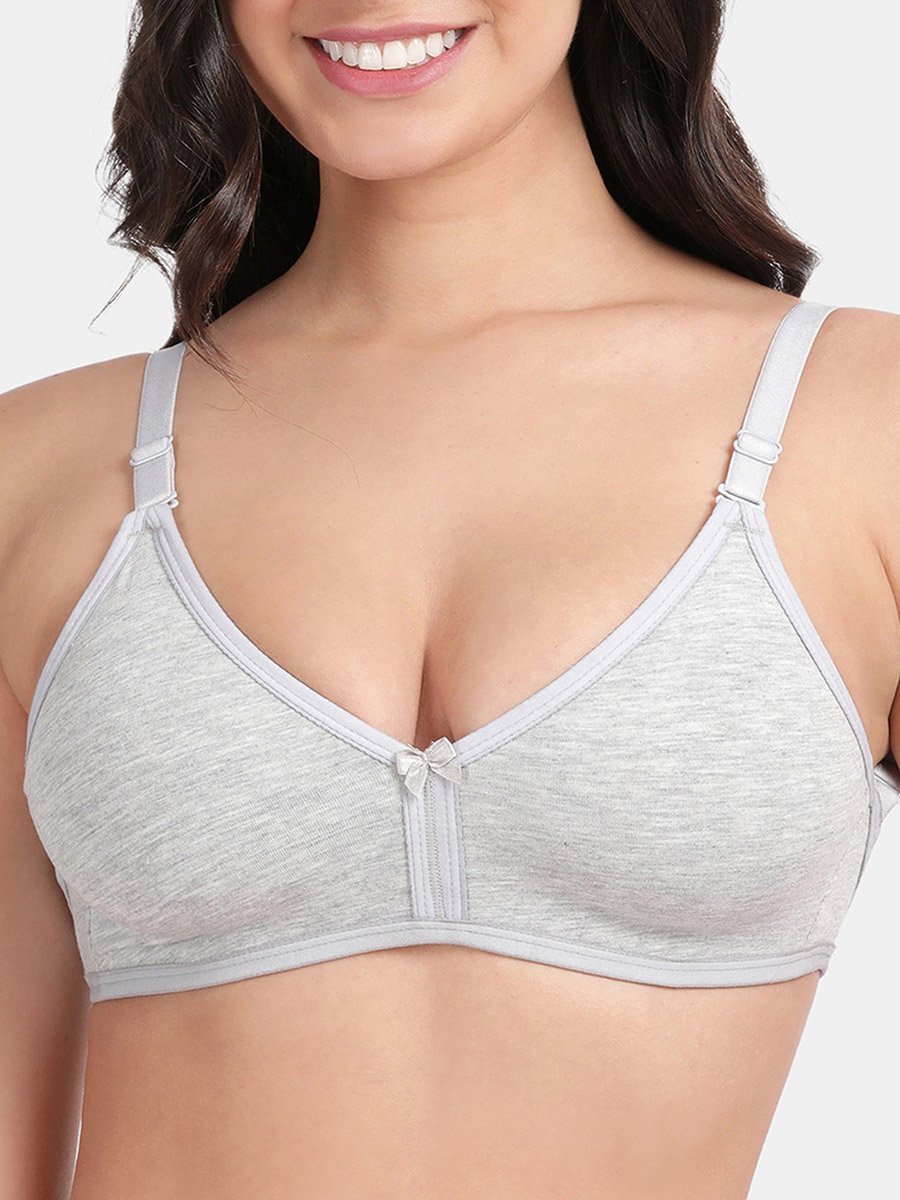 Pack of 3 - Solid Backless Non-Padded Bra