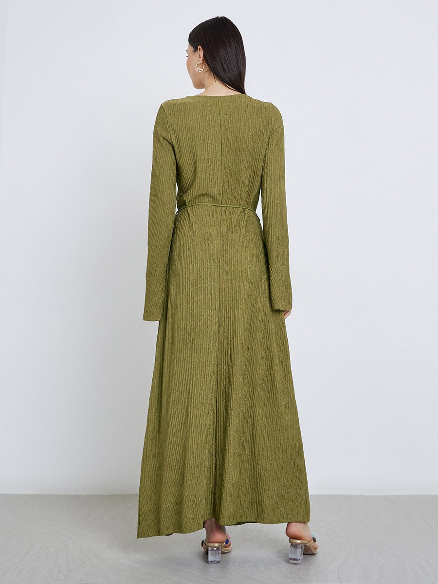 sachin and babi light blue dress Olive Green Maxi Dress Casual main image 0
