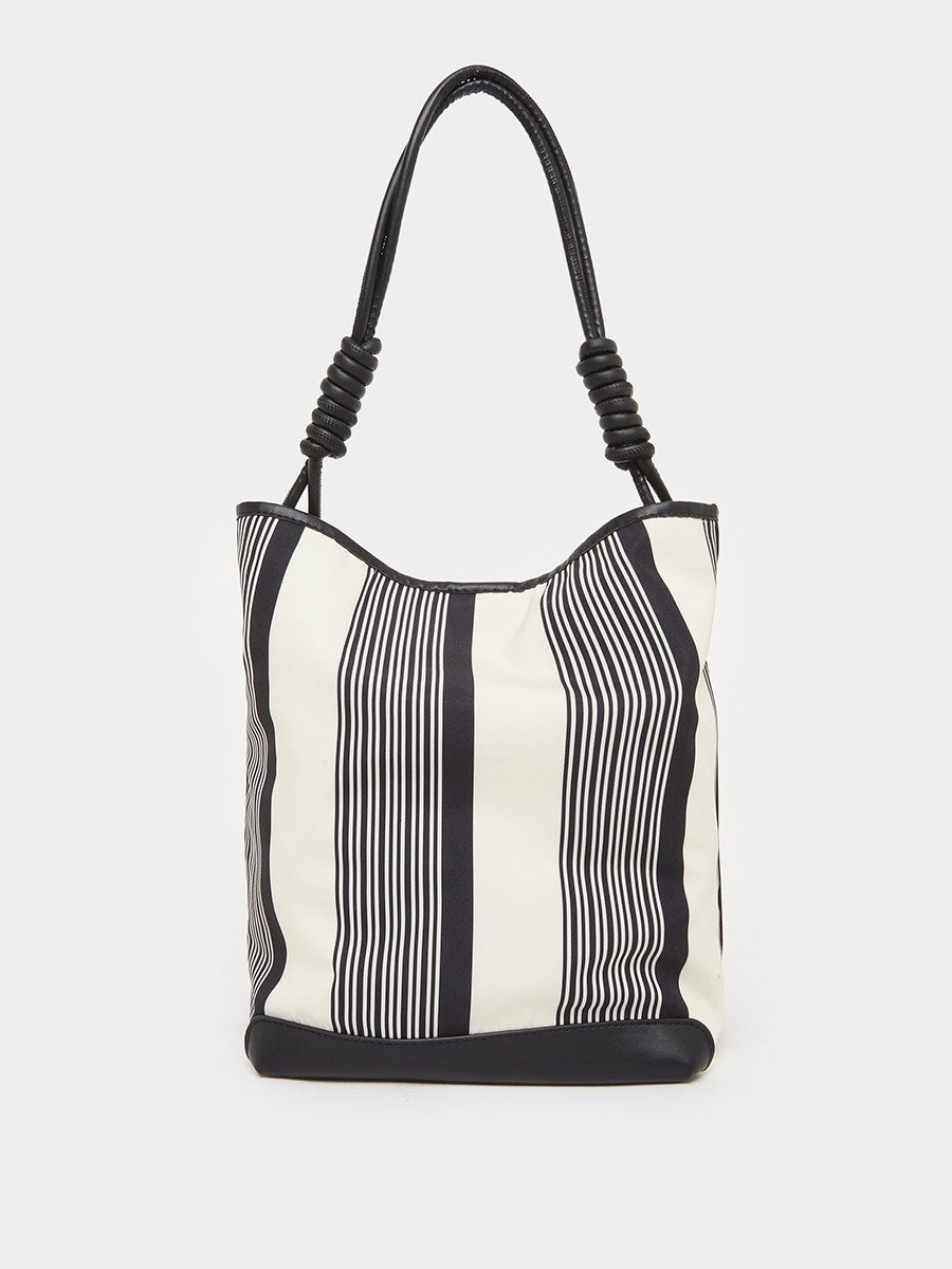 Striped Tote Bag