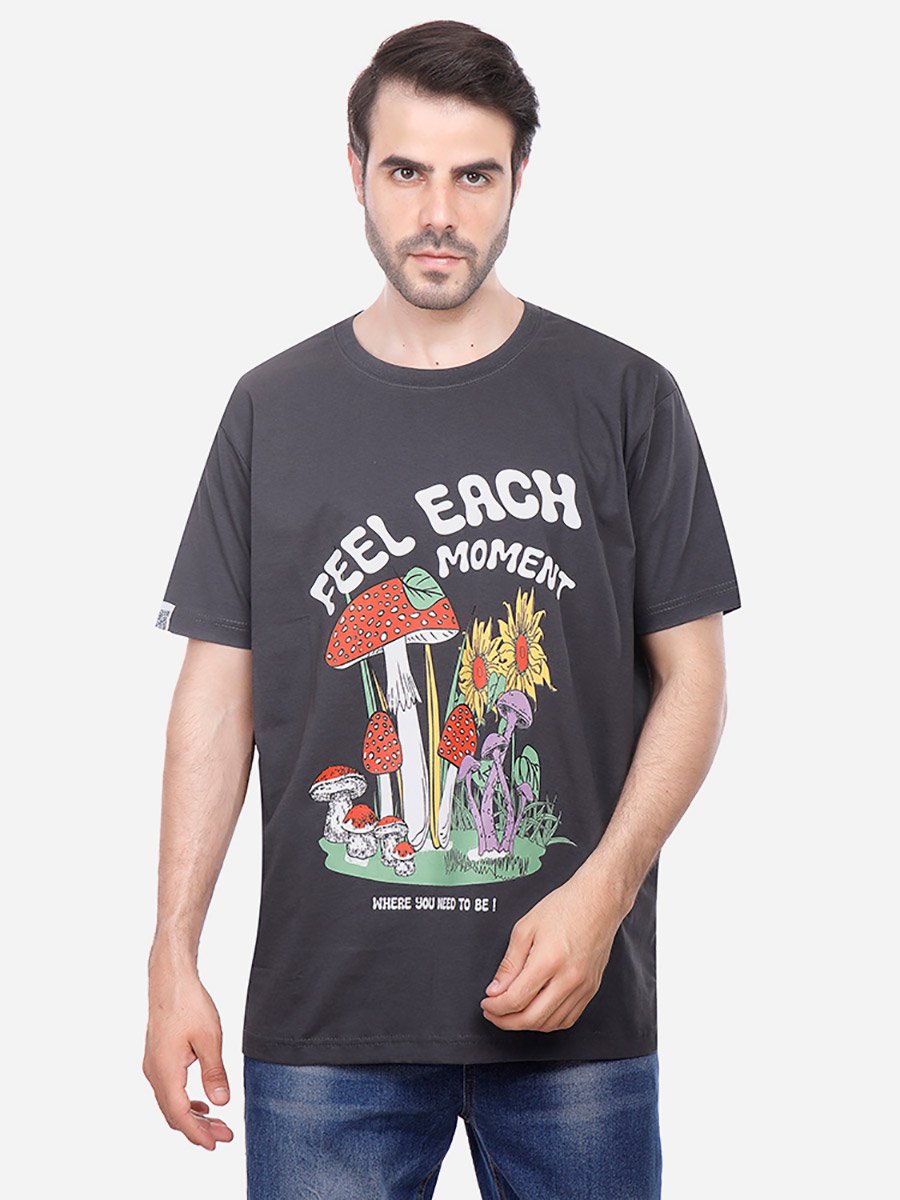 Men Relaxed Fit Graphic Print T-Shirt