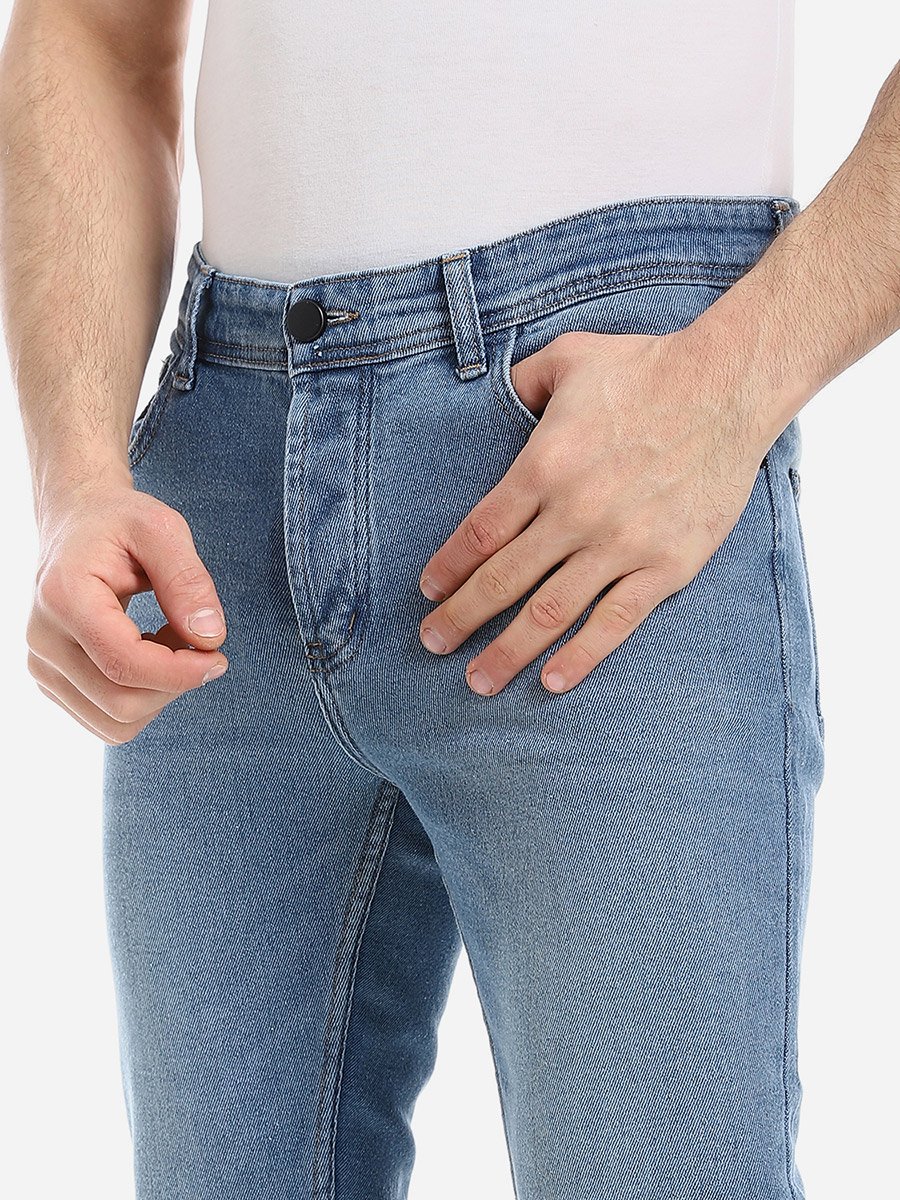 Men Mid Rise Faded Slim Fit Jeans