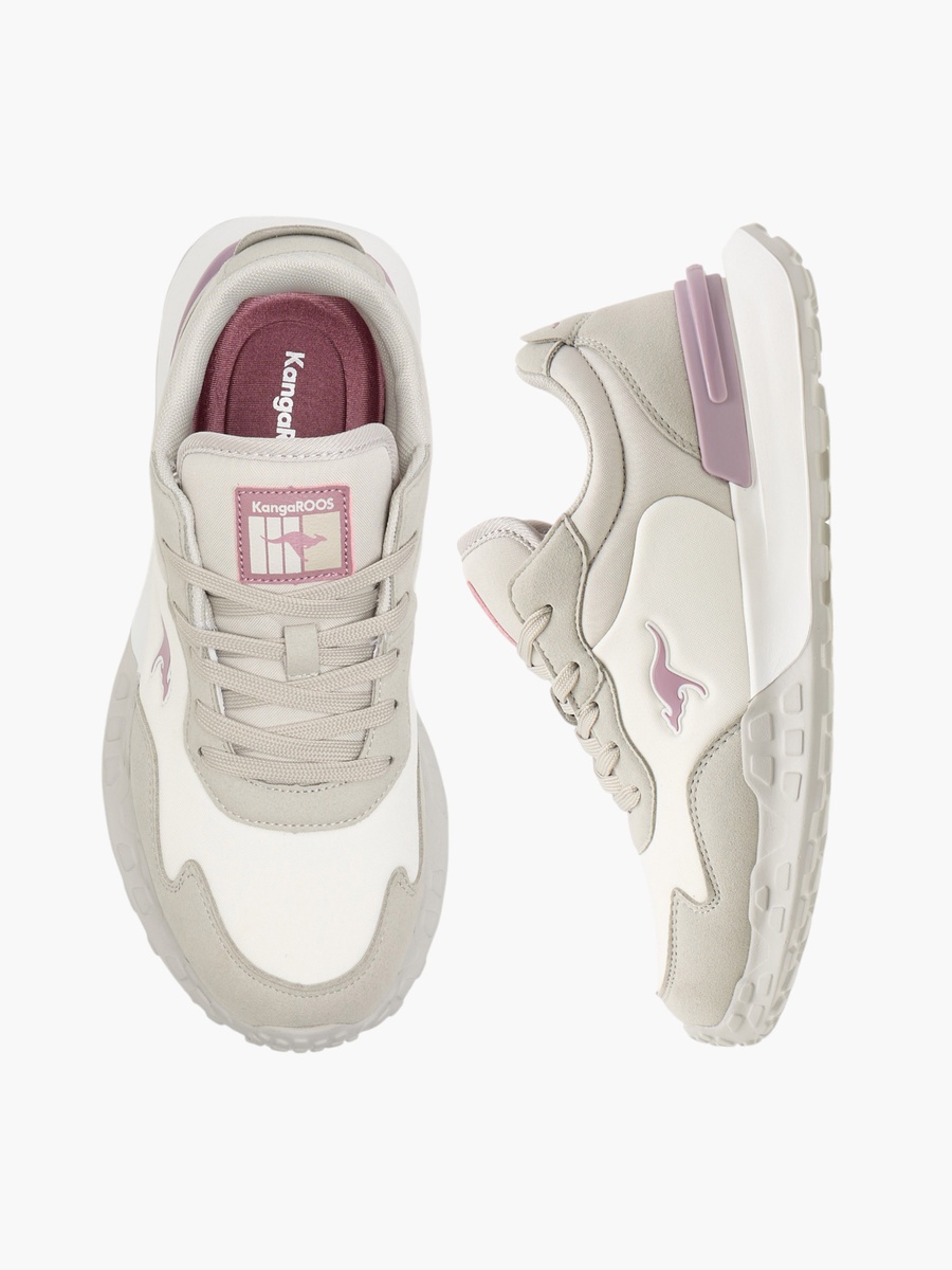 Women Panelled Lace-Up Sports Shoes