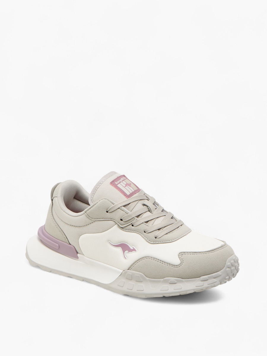 Women Panelled Lace-Up Sports Shoes
