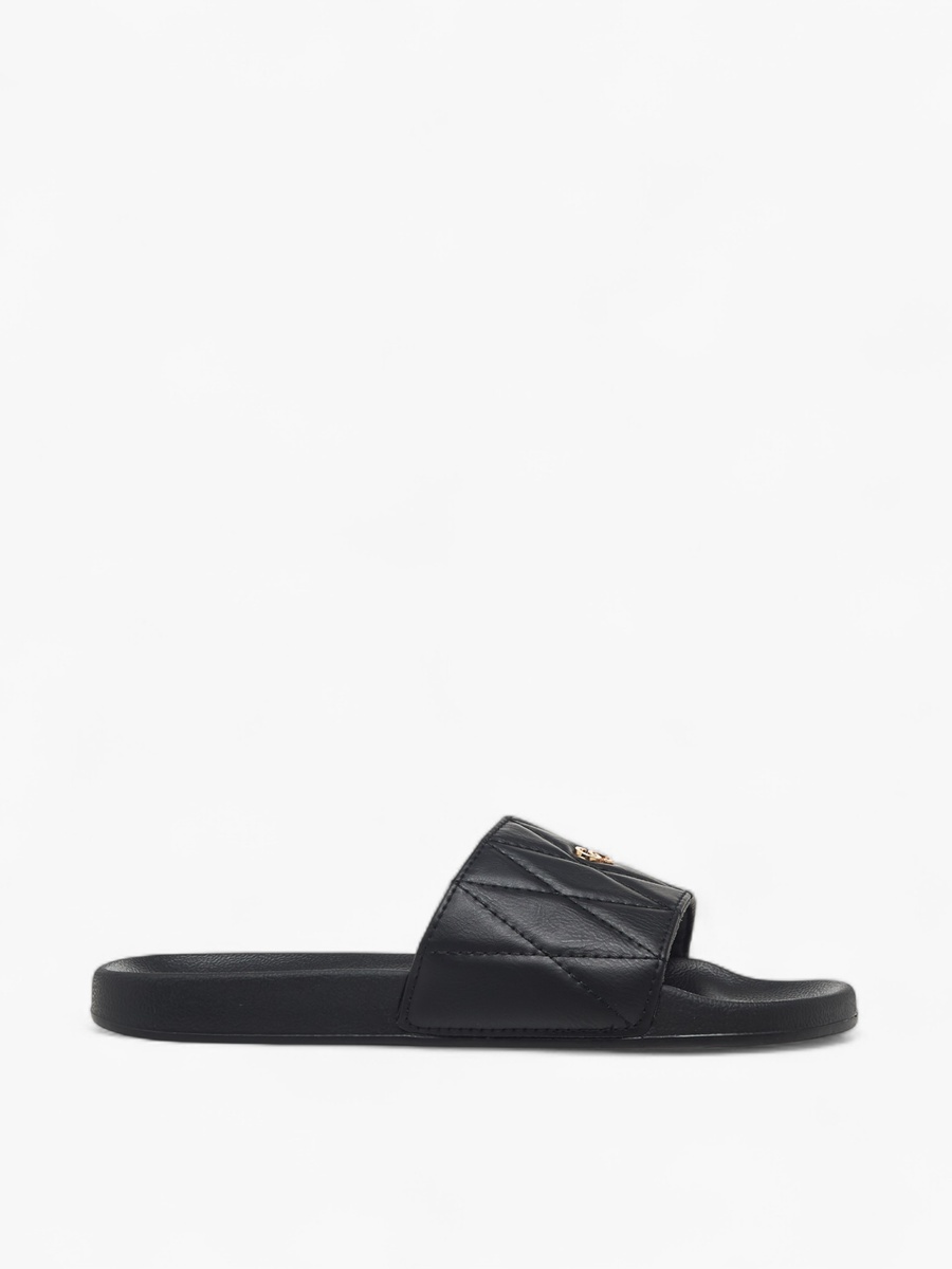 Women Quilted Slip-On Slides