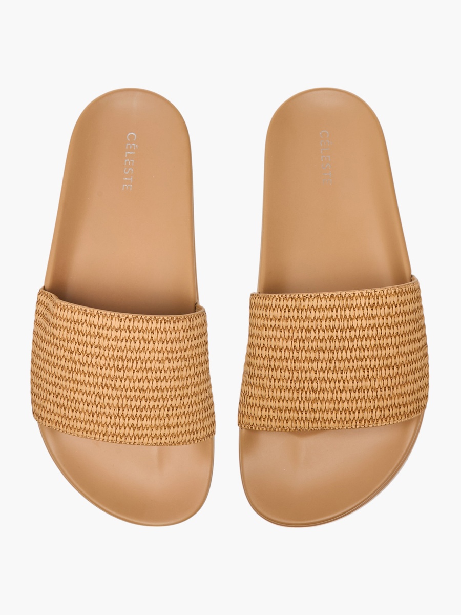 Women Textured Slip-On Slides