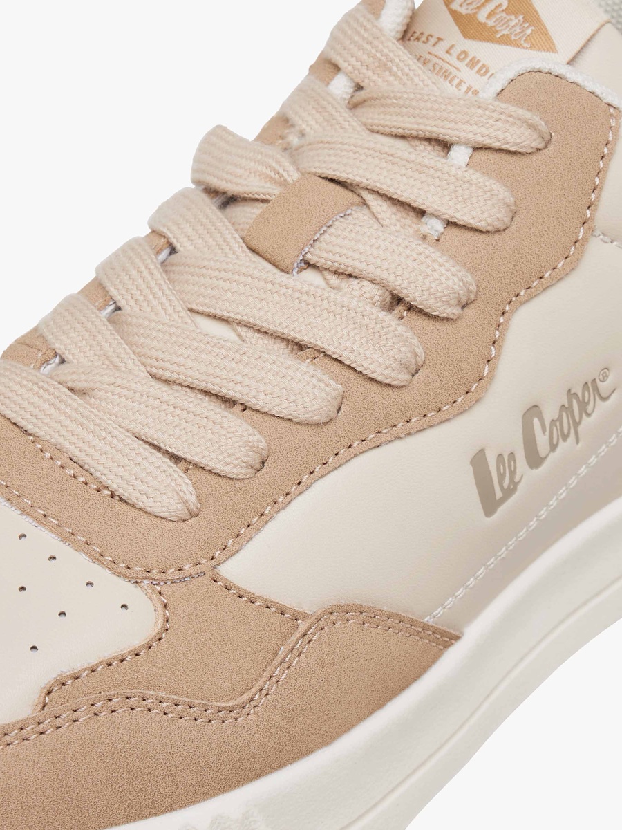 Women Logo Detail Sneakers with Lace-Up Closure
