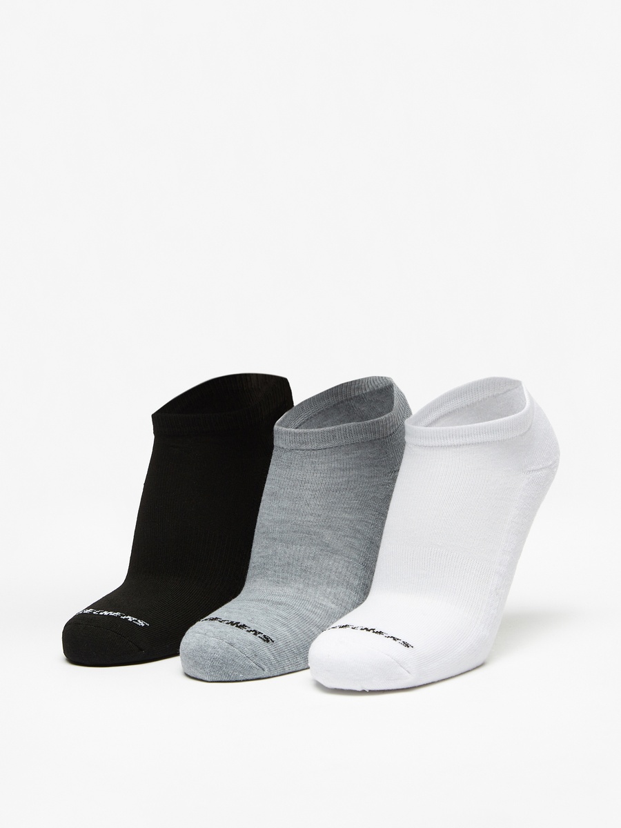 3-Piece Logo Print Ankle Length Sports Socks Set - S113012D-107