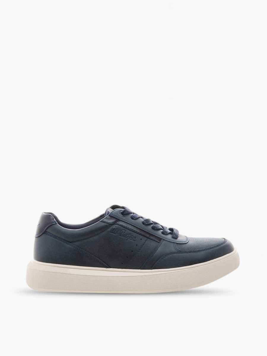 Men Panelled Lace-Up Sneakers