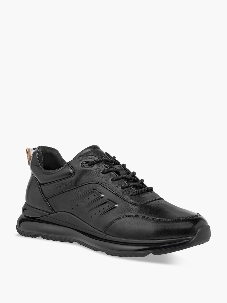 Men Textured Lace-Up Sneakers