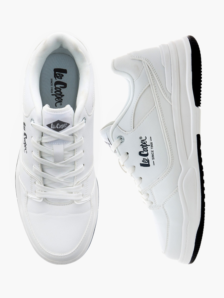 Men Logo Detail Lace-Up Sneakers