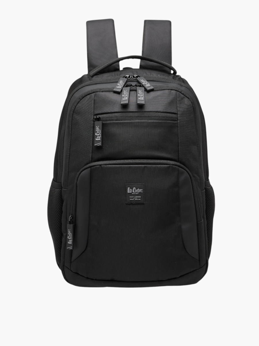 Textured Backpack with Adjustable Shoulder Straps - 17x31x44 cm