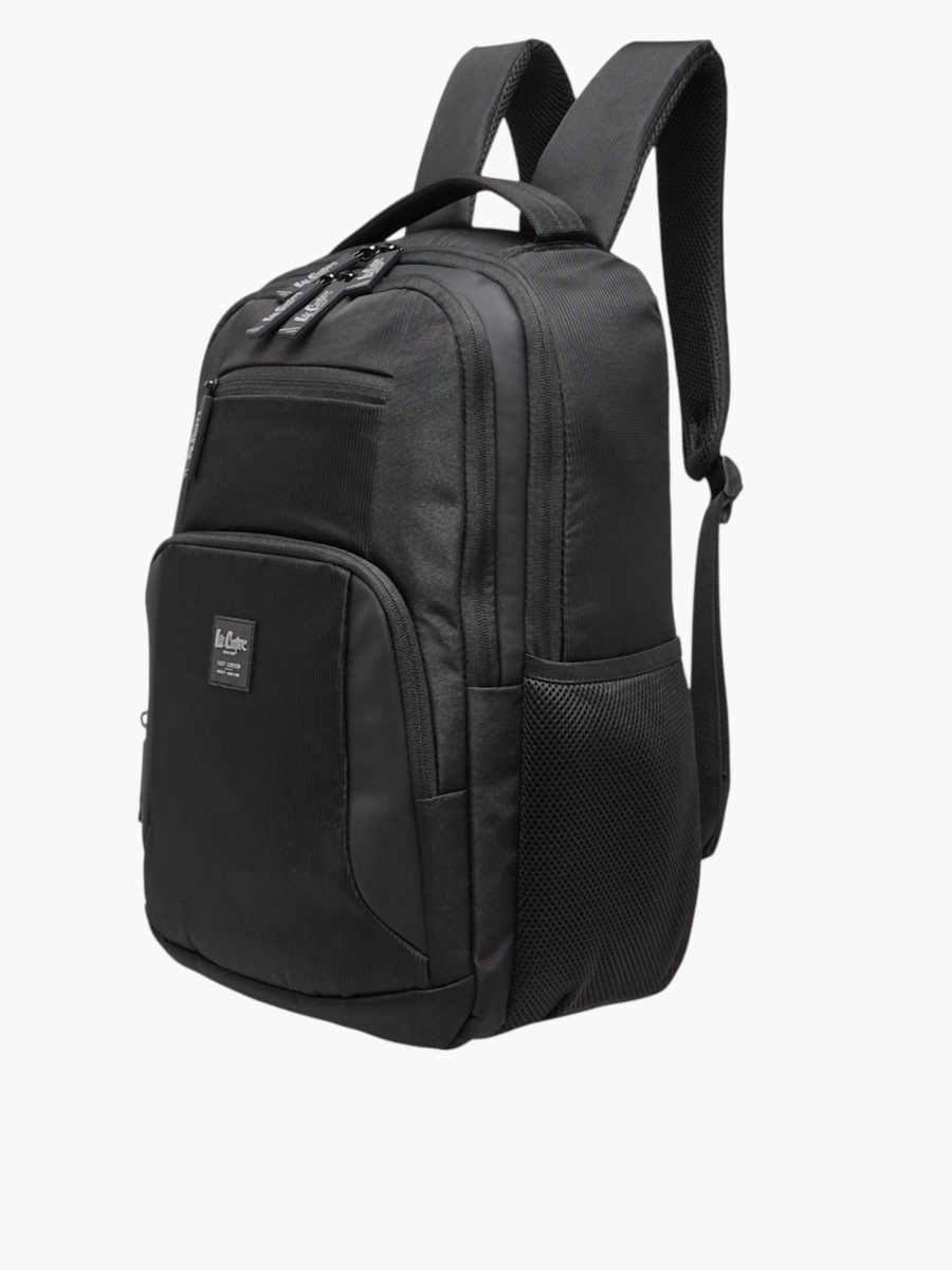 Textured Backpack with Adjustable Shoulder Straps - 17x31x44 cm