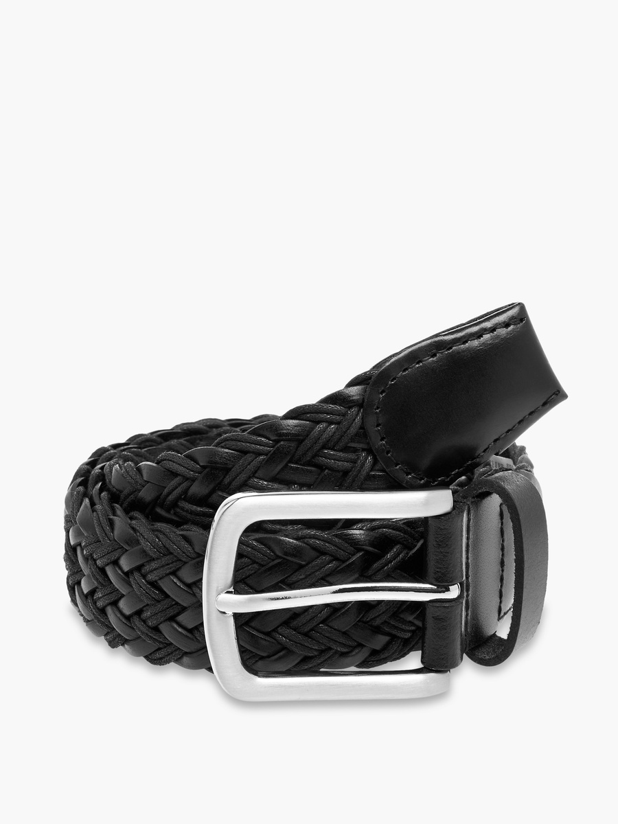 Textured Belt with Pin Buckle Closure