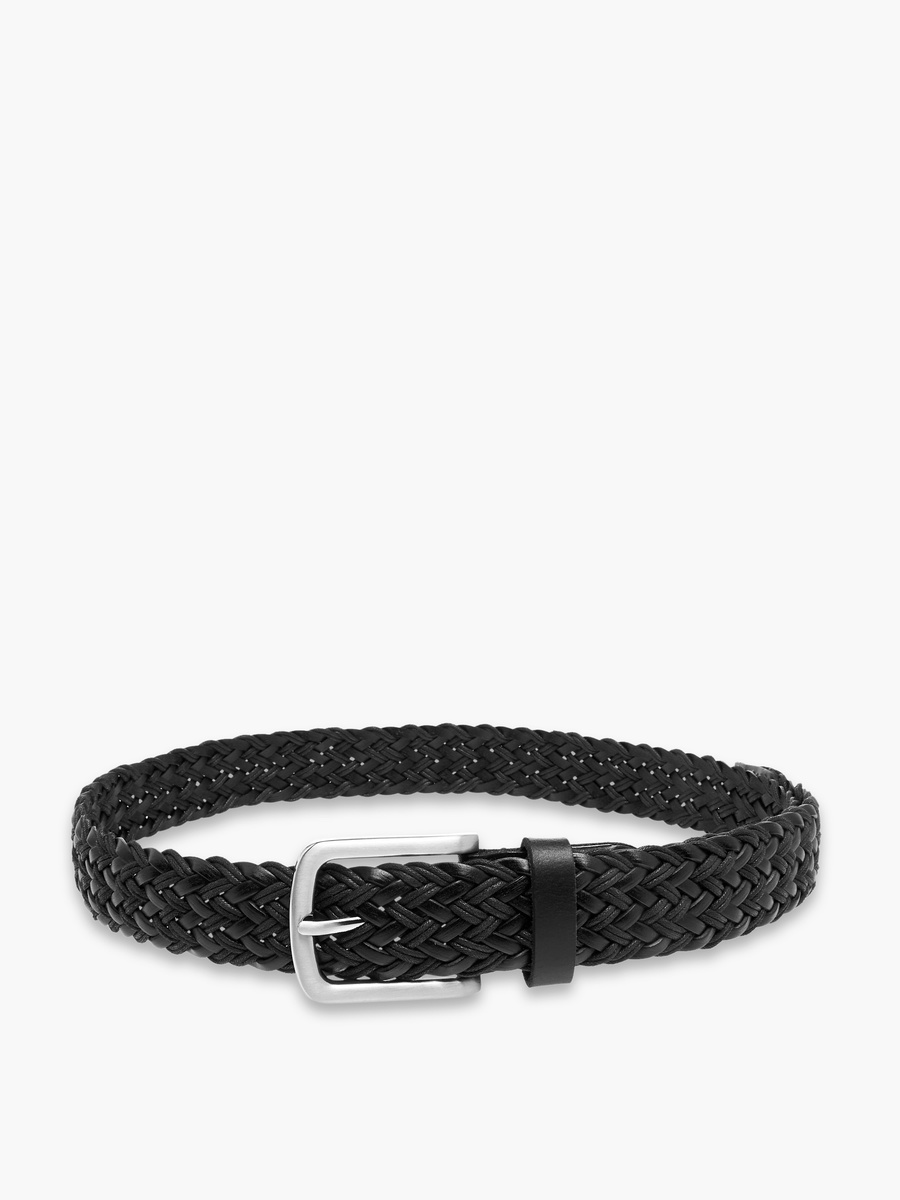 Textured Belt with Pin Buckle Closure