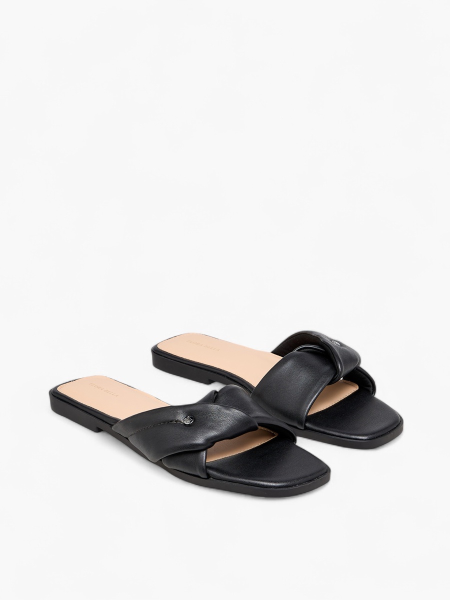 Knotted Slip-On Sandals
