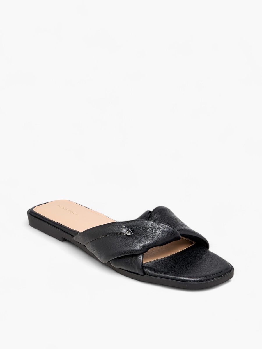 Knotted Slip-On Sandals
