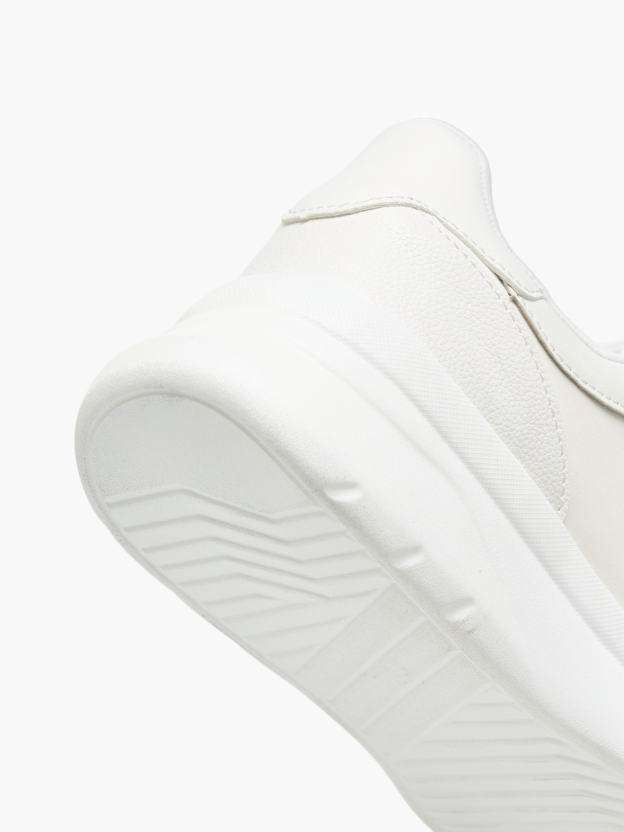 Panelled Lace-Up Sneakers