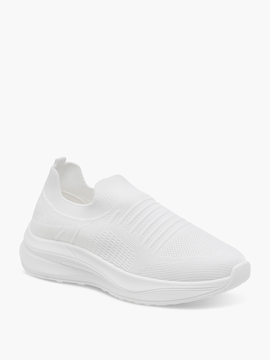 Textured Slip-On Sneakers