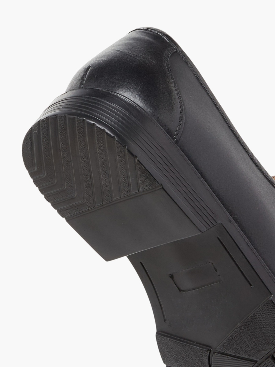 Solid Slip-On Loafers