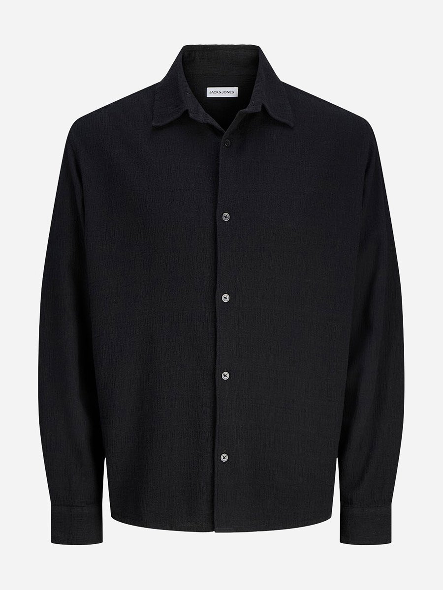 Jjleo Jacquard Long Sleeve Shirt