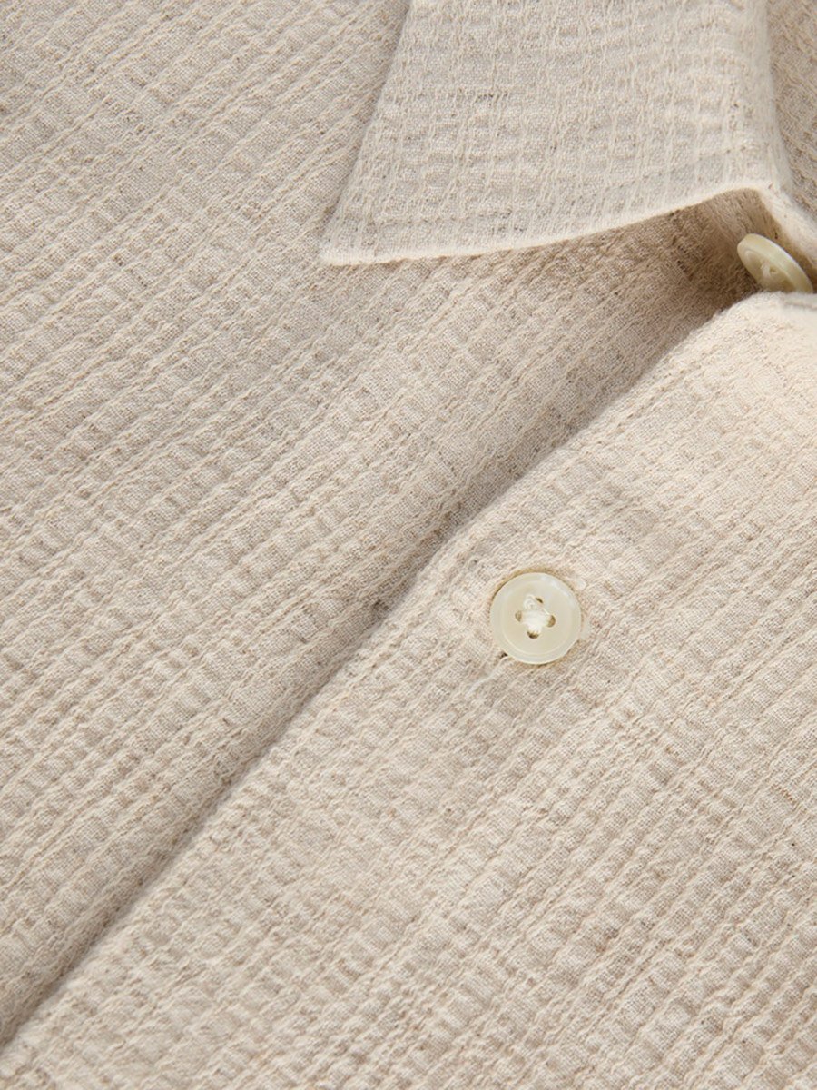 Jjleo Jacquard Long Sleeve Shirt