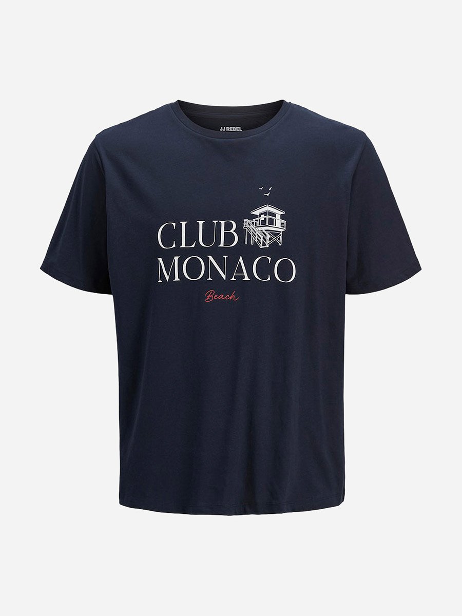 Jrebmonaco Short Sleeve Crew Neck T-Shirt