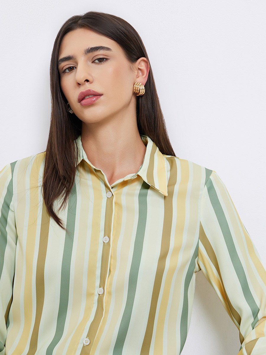 Striped Long Sleeve Shirt