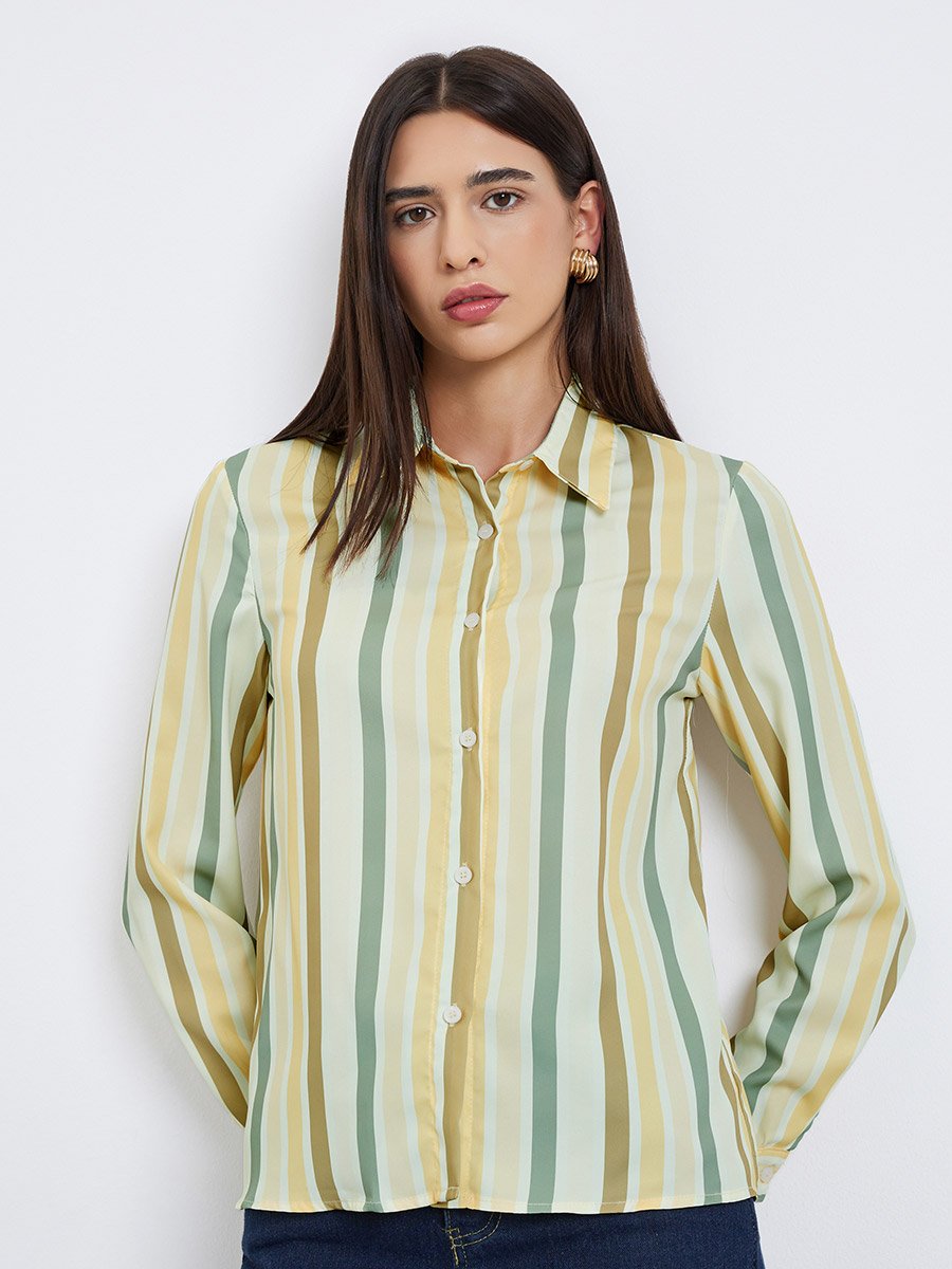 Striped Long Sleeve Shirt