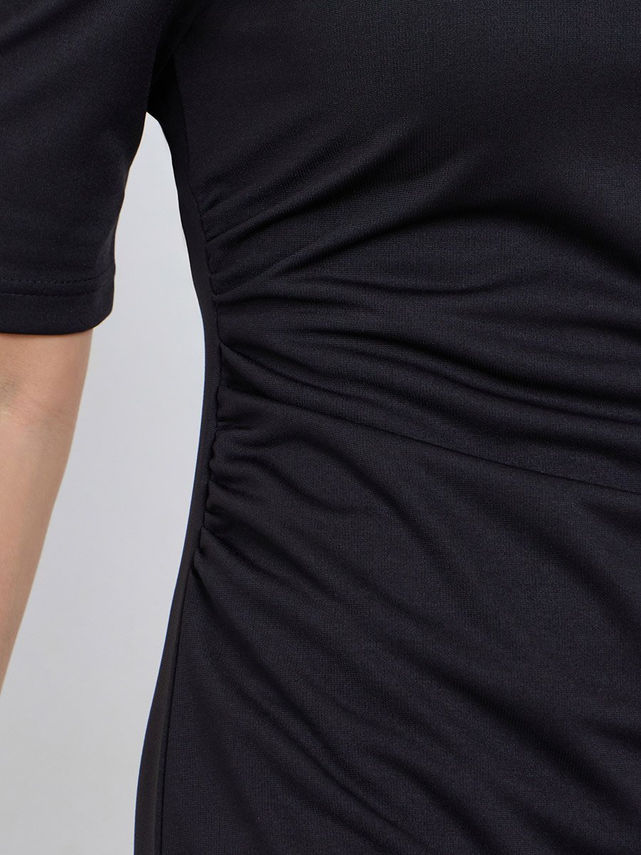 Black Bodycon Maxi Dress
