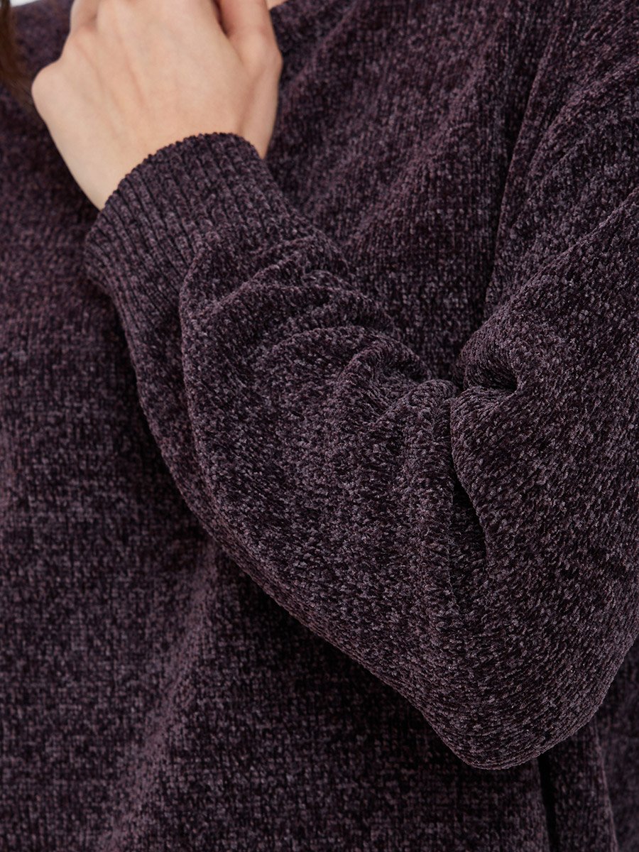 Brown Regular Fit Sweater