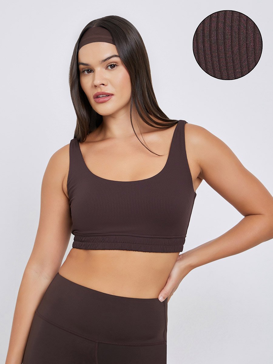 Ribbed Small Underband Sports Bra