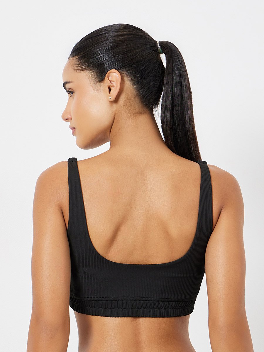 Ribbed Small Underband Sports Bra